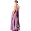 image:image72styles Maternity MultiWay Wrap Infinity Maxi Dress for Baby Shower  Soft Stretchy Comfort Flattering Highlight Curves FullTerm Pregnancy amp Postpartum amp Nursing Friendly NonSeeThroughMauve