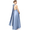 image:image72styles Maternity MultiWay Wrap Infinity Maxi Dress for Baby Shower  Soft Stretchy Comfort Flattering Highlight Curves FullTerm Pregnancy amp Postpartum amp Nursing Friendly NonSeeThroughDusty Blue