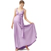 image:image72styles Maternity MultiWay Wrap Infinity Maxi Dress for Baby Shower  Soft Stretchy Comfort Flattering Highlight Curves FullTerm Pregnancy amp Postpartum amp Nursing Friendly NonSeeThroughLavender
