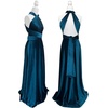 image:image72styles Velvet MultiWay Wrap Infinity Maxi Dress for Bridesmaids  Free Bandeau Soft Velvet One Size amp Plus Wedding Party Formal EventsBlue